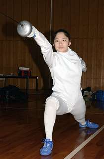 Road To 東京 フェンシング女子 齋藤華南 期待の１６歳 成長著しく 秋田魁新報電子版