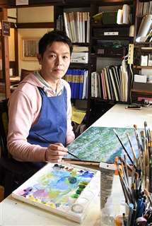 雄和のアート １ 絵画 相馬大作さん 心に刻んだ情景描く 秋田魁新報電子版